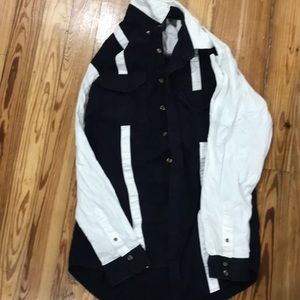 Men’s vintage western shirt long sleeve; garth brooks: spindle river